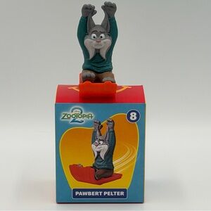 Zootopia Pawbert Pelter McDonald’s Toy